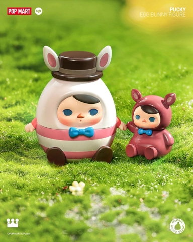PUCKY Egg Bunny Figure