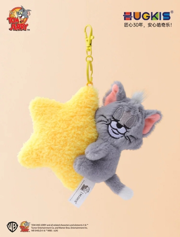Tom Cat Star Plush Pendant