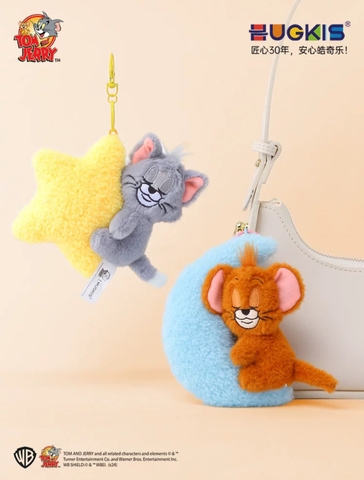 Tom Cat Star Plush Pendant