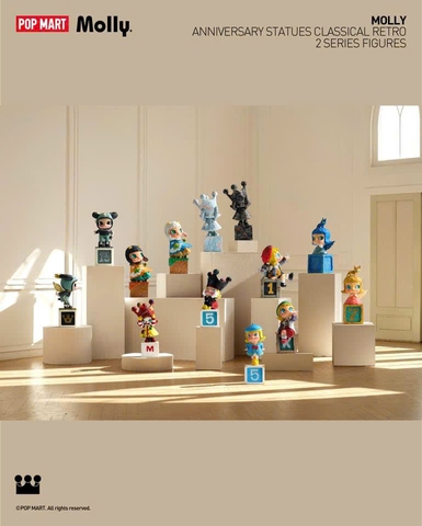 MOLLY Anniversary Statues Classical Retro 2 Series