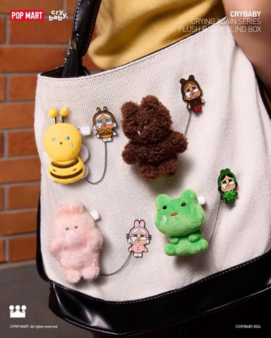CRYBABY Crying Again Series-Plush Badge Blind Box