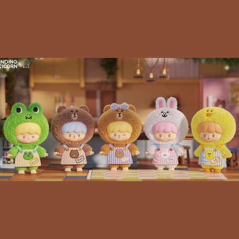 zZoton x Linefriends My Best Friends Plush Blind Box Series