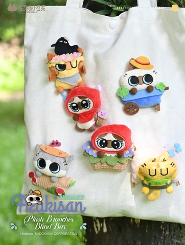 Azukisan Valley- Plush Brooches Blind Box