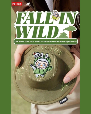 THE MONSTERS FALL IN WILD Series - Bucket Hat Bag