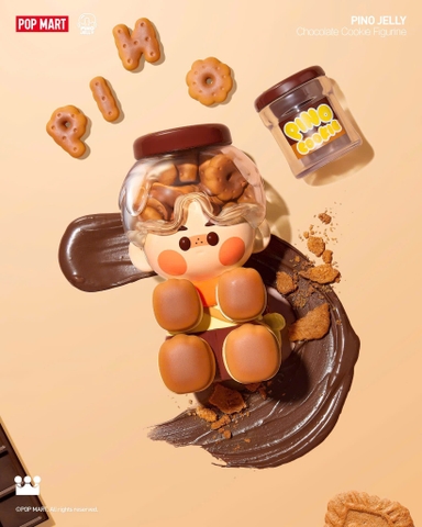 PINO JELLY Chocolate Cookie Figurine