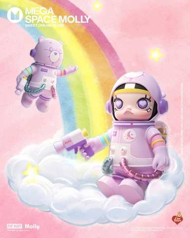 MEGA SPACE MOLLY 400%+100% Sweet Dream Bears
