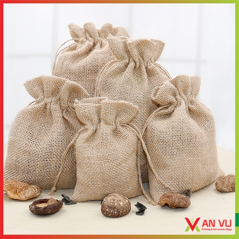 Túi rút vải đay AVTVĐ0007