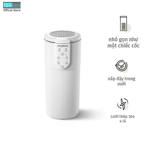 Máy làm sữa hạt mini Snapbee SK 205 dung tích 300ml 5 chức năng tiện lợi - Hàng chính hãng