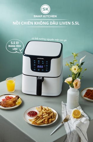 Nồi chiên không dầu Liven 5.5L