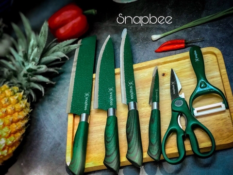Bộ dao 6 món Snapee