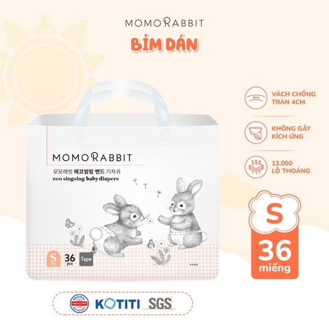 Bỉm dán Momo Rabbit - S36 - 4-8kg