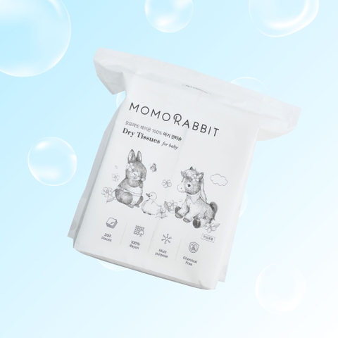 Khăn khô đa năng Momo Rabbit loại 200 tờ