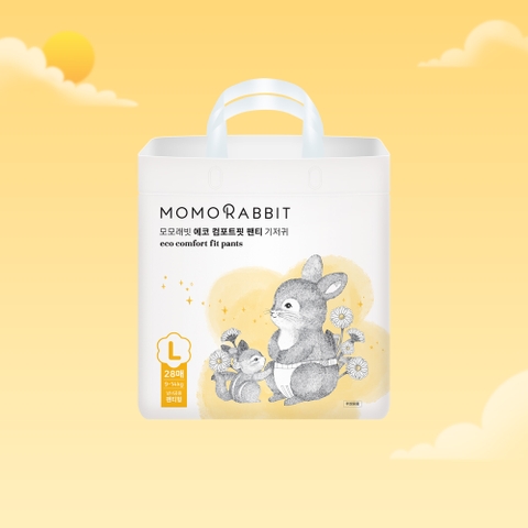 Bỉm quần ban ngày Comfort Fit Momo Rabbit 2025 - L28 - 9 - 14kg