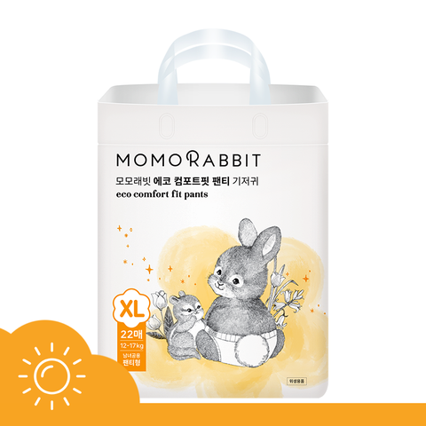 Bỉm quần ban ngày Comfort Fit Momo Rabbit 2025 - XL22 - 12 - 17kg