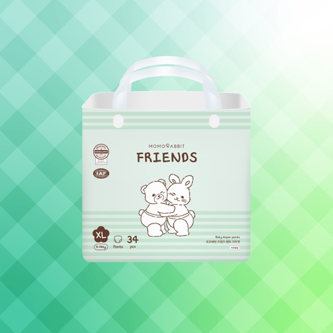 [MỚI] Bỉm quần - bản Friends - Size XL - 11-14kg - 34 miếng