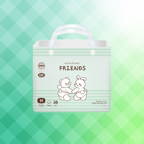[MỚI] Bỉm dán - bản Friends - Size M - 6-11kg - 40 miếng