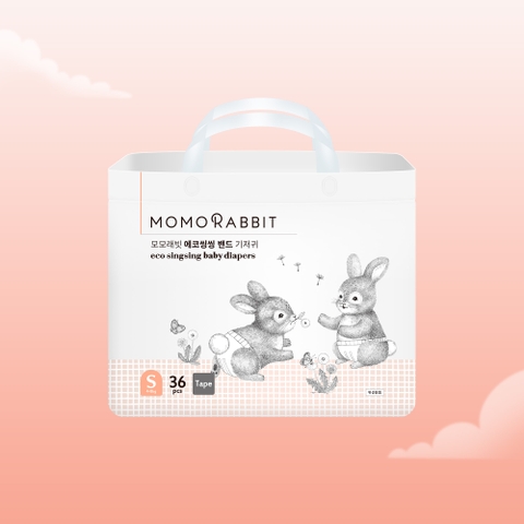 Bỉm dán Momo Rabbit 2025 - S36 - 4-8kg
