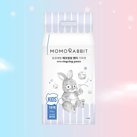 Bỉm quần bé trai/bé gái Momo Rabbit - KIDS18 - 16kg++