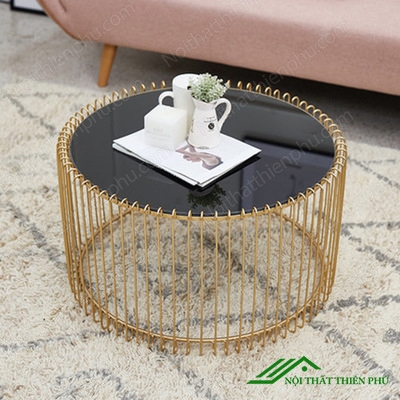 Bàn trà sofa hình trụ giá rẻ - BT 08