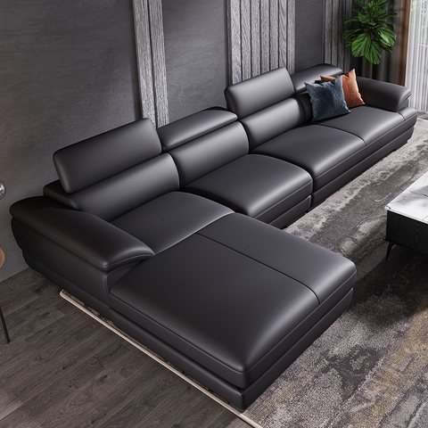 Sofa Góc Da Hiện Đại Giá Rẻ - SF 26