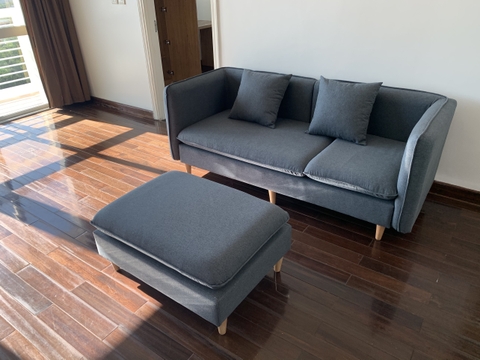 Ghế Sofa Bọc Nỉ Phòng Khách Giá Rẻ - SF 61