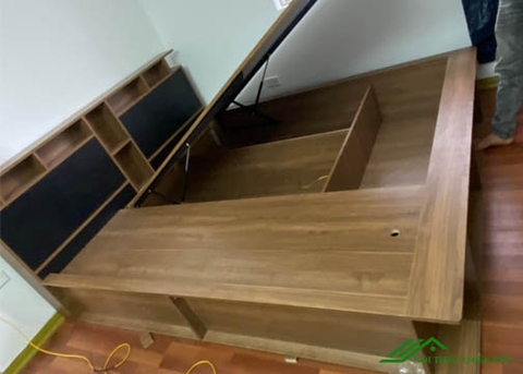 Giường Ngủ Thông Minh Phản Lật Có Kệ Để Đồ - GN 66