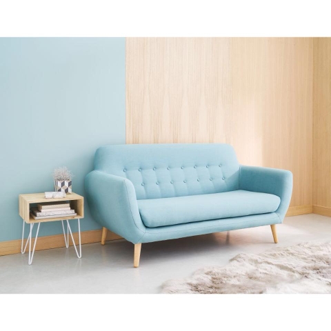 Ghế Sofa Văng Gỗ Sồi Bọc Nỉ 1m6 Đẹp - SF 81