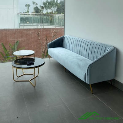 Ghế Sofa Văng Nỉ Tân Cổ Điển Giá Rẻ - SF 65
