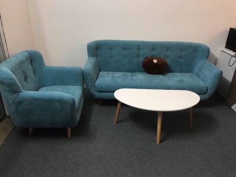 Sofa Văng Chung Cư 1.8m Màu Xanh - SF 41