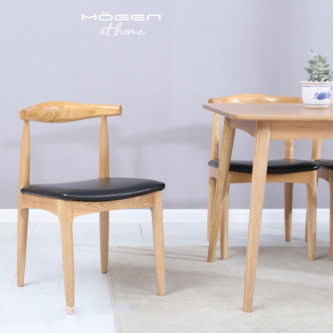 Bộ bàn ăn 4 ghế Bull màu gỗ sồi tự nhiên - BA 56
