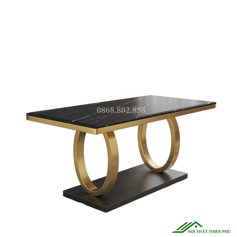 Bộ bàn ăn đá cẩm thạch cao cấp - BA 87
