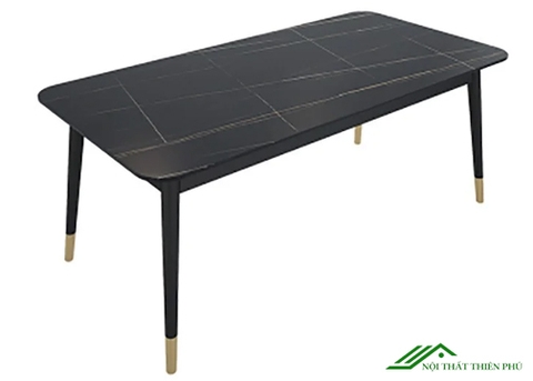 Bàn ăn mặt đá ceramic 4 ghế đẹp - BA 25