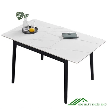 Bàn ăn 4 ghế mặt đá thông minh - BA 20