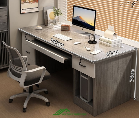 Bàn làm việc có hộc tủ tiện dụng - HS 20