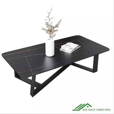 Bàn trà Sofa mặt đá Ceramic đẹp sang trọng - BT 68