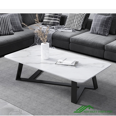 Bàn trà Sofa mặt đá đẹp sang trọng - BT 59