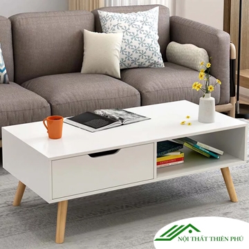 Bàn trà sofa dáng chân cao hiện đại - BT 35