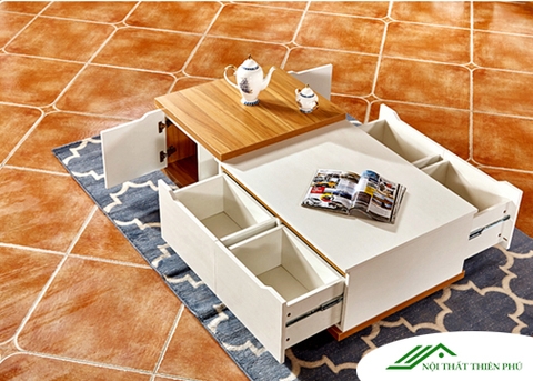 Bàn trà gỗ công nghiệp hiện đại - BT 39