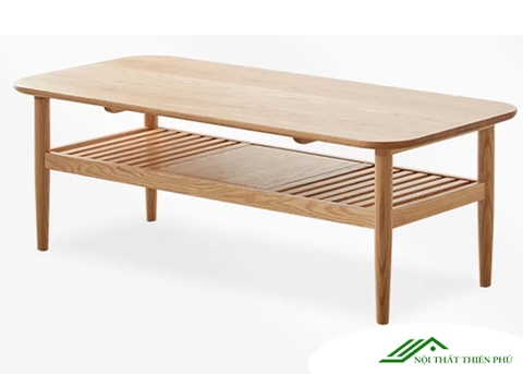 Bàn trà gỗ sồi tự nhiên cao cấp - BT 53