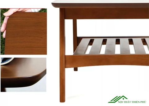 Bàn trà gỗ sồi tự nhiên đẹp - BT 48