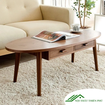 Bàn trà gỗ sồi tự nhiên đẹp - BT 41