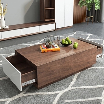 Bàn trà hộc kéo 2 bên tiện lợi - BT 37