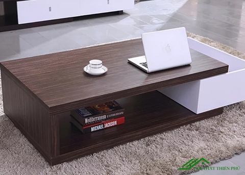 Bàn trà ngăn kéo xoay đẹp - BT 31