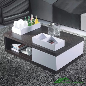 Bàn trà ngăn kéo xoay đẹp - BT 31