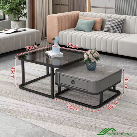 Bàn trà phòng khách phong cách hiện đại - BT 76