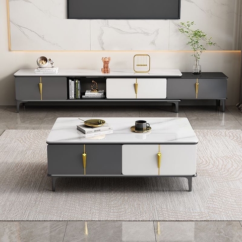 Bàn trà sofa mặt đá cao cấp - BT 83