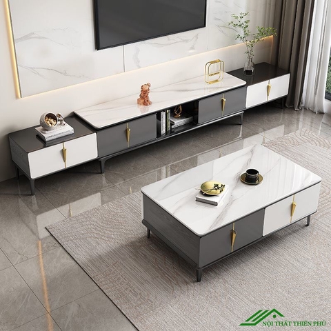 Bàn trà sofa mặt đá cao cấp - BT 83
