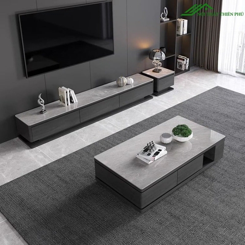 Bàn trà sofa hình chữ nhật phong cách tối giản - BT 75