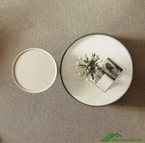 Mẫu bàn trà hình tròn phòng khách - BT 90