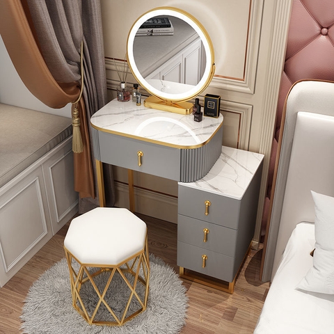 Bộ Bàn Ghế Trang Điểm Nhập Khẩu_TD 33